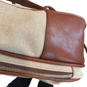 Gucci | Bags | Rareauthentic Gucci Vintage Square Canvas  display picture 3